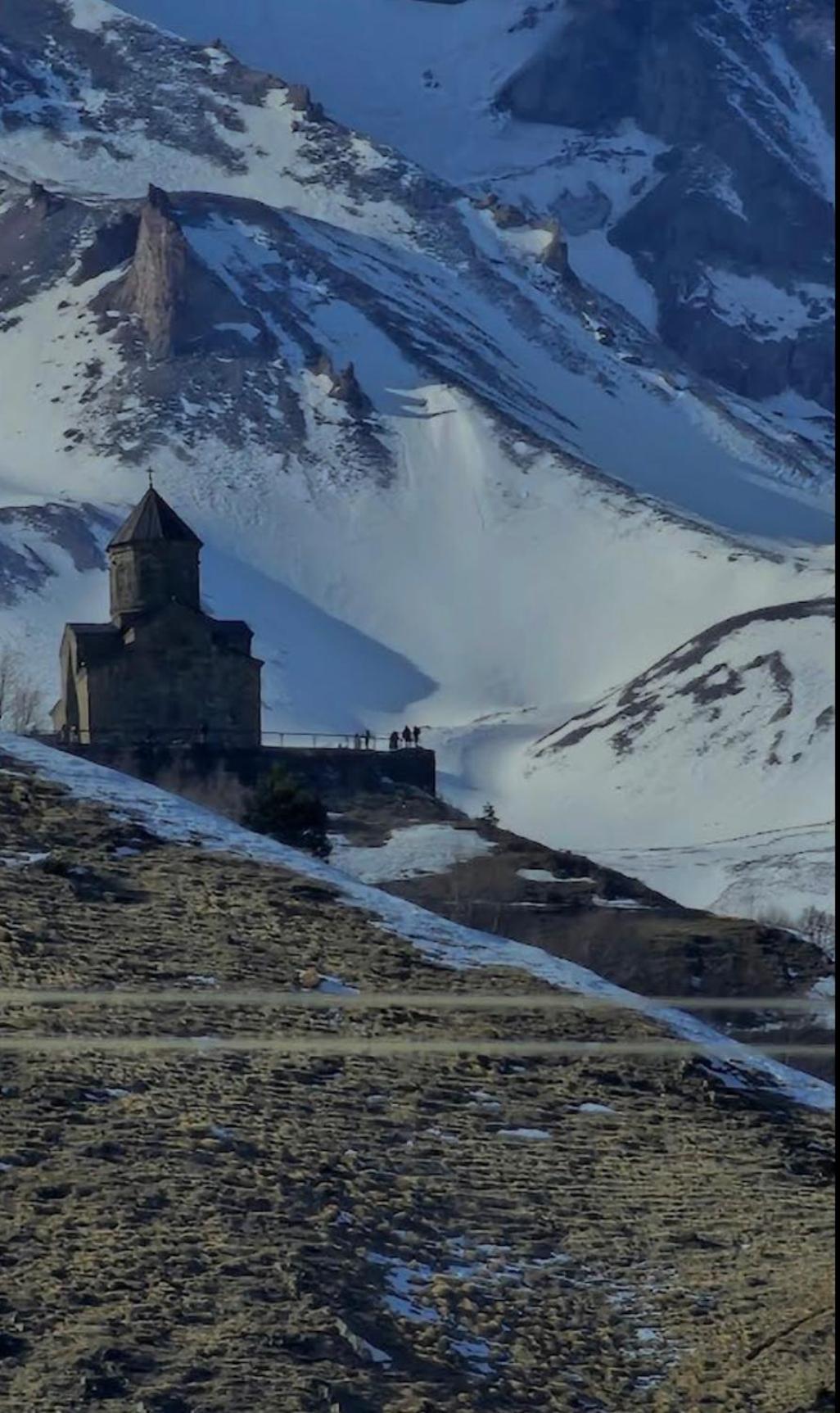 Edelweiss Cottage Kazbegi Esterno foto